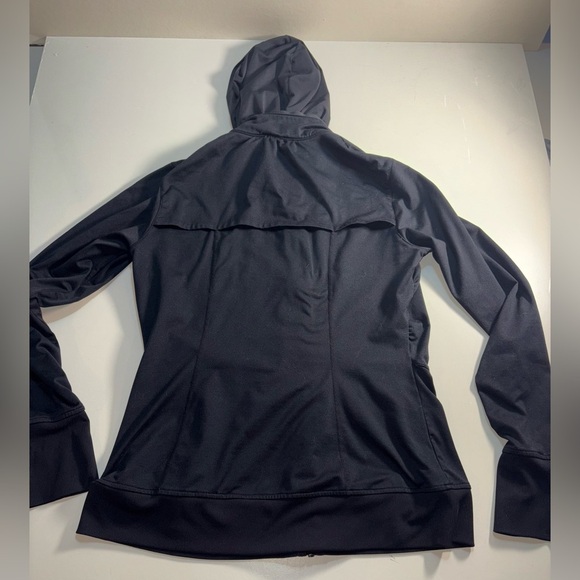 Fabletics Black Hooded Zip-Up Jacket
Black Size L - Picture 3 of 3